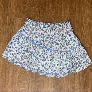 LoveShackFancy mini skirt